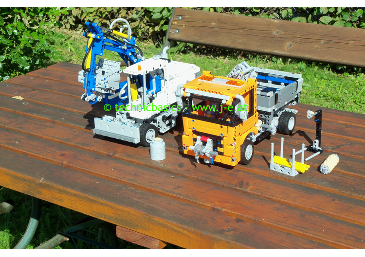 42128 - Alternate models - Construction site vehicles MOC-86448